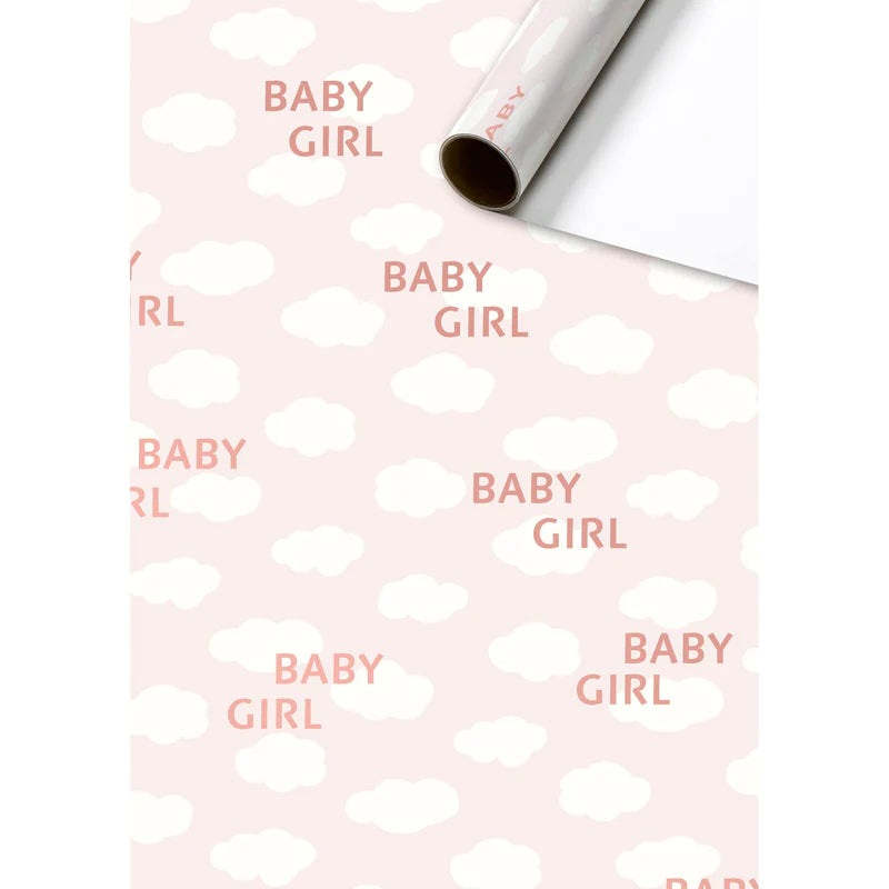Baby Girl Gift Wrap Pixie & Fleur